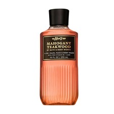 Bath Body Works Mahogany Teakwood Men's 3-in-1 Hair Face Body Wash 10oz
