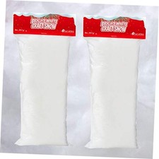 Super Realistic Fake Indoor Snow Blanket. 30 sqft Cotton-Like Fluffy Snow for 2