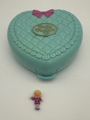 Vintage 1994 Polly Pocket Baby Fun Time Nursery Compact w/ Polly Figure