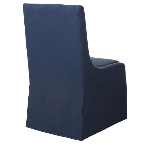 Uttermost Coley Denim Armless Chair - Picture 6 of 6