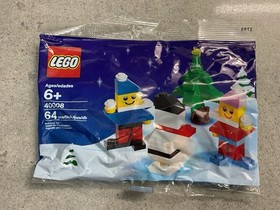 Lego 40008 40009 40010 Seasonal Christmas Santa Sleigh Reindeer Snowman Gifts