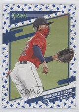 2021 Panini Donruss Variation Independence Day Francisco Lindor (Fielding) 2qw