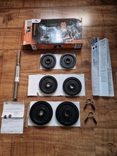 ALDI Crane Fitness 10kg Dumbbell Adjustable Weights / Weight Plates 3403