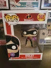 Funko Pop Violet #365 The Incredibles Movies Vaulted w/Free Shipping & Protector