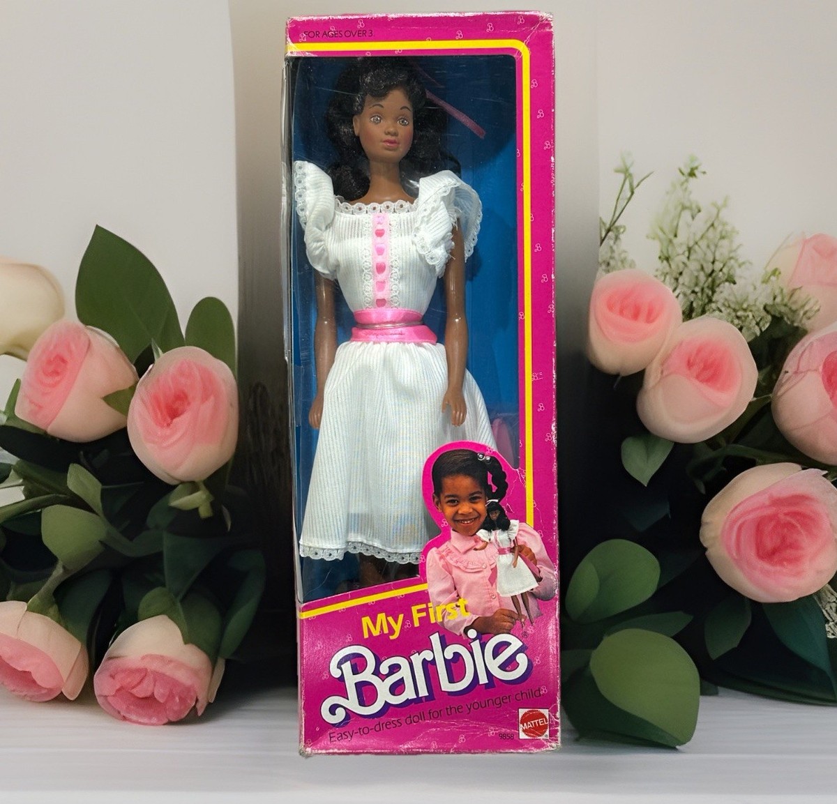1984 Mattel My First Barbie Doll No. 1875 AA (Box wear) First Ed