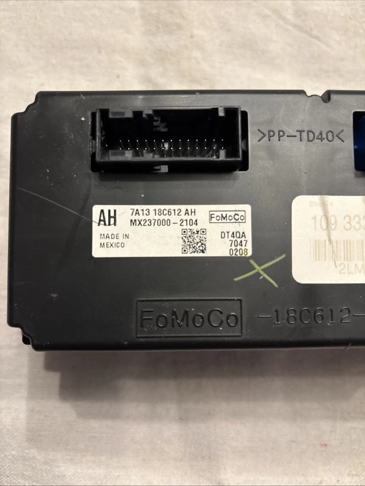Lincoln MKX 2007-2010 calentador climatizador interruptor de temperatura control de clima 7A13-18C612 Foto 4 de 4