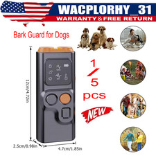 LOT Ultrasonic Dog Bark Deterrent Device with LED Flashlight  Rechargeable