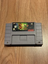 Timon and Pumbaa Jungle Games Super Nintendo SNES Authentic Cart Only Tested!
