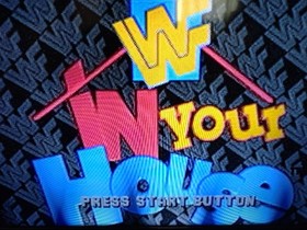 Sega Saturn WWF Your House Japan N2