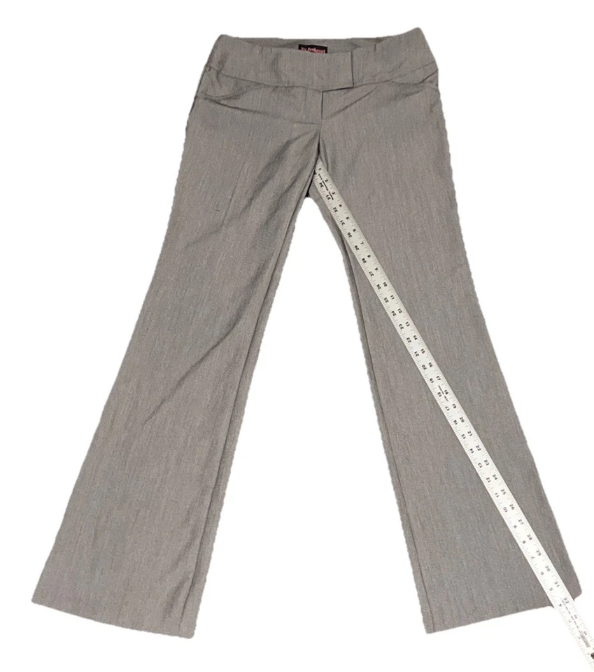 Pantalones de vestir Joe B By Joe Benbasset mujer pierna acampanada tiro bajo talla 3 ropa de oficina Foto 2 de 4