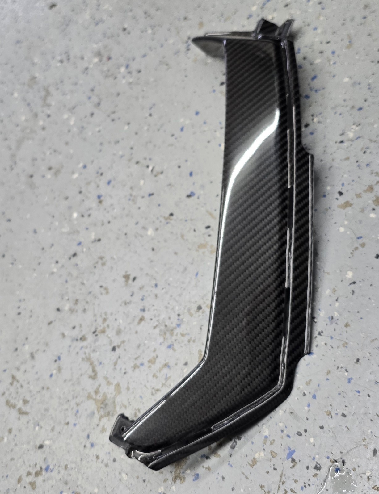 Lamborghini Urus Trim Front Bumper Splitter Side Carbon Fiber 4ML807819A
