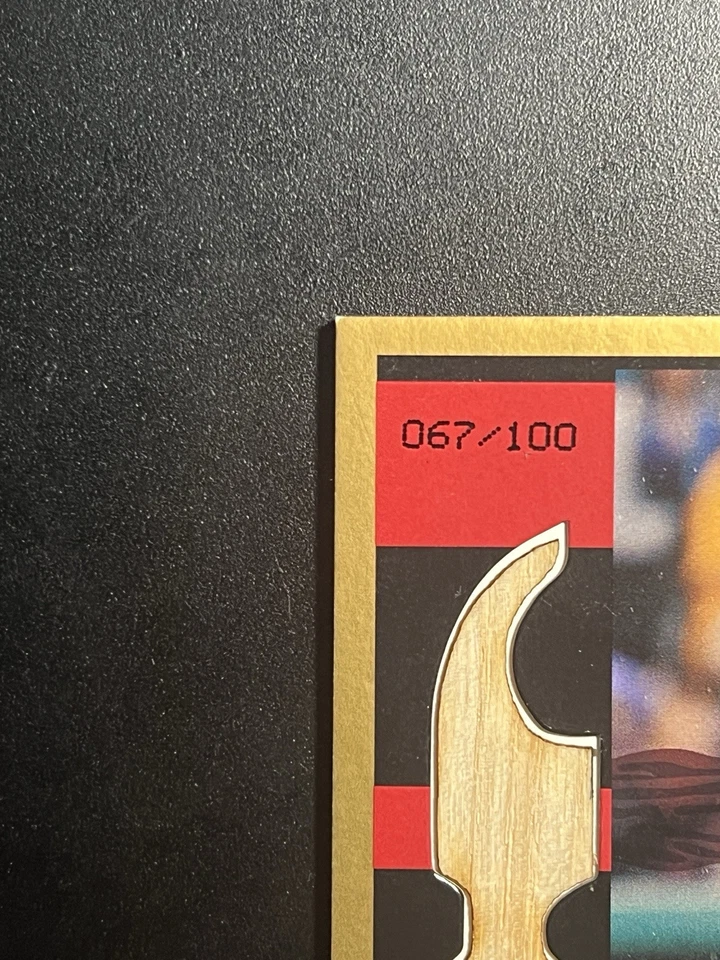 2003  Upper Deck Vintage:  Larry Walker -Card #DH-LW Dropping the Hammer #67/100 - Image 2 of 4