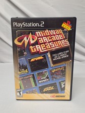 Midway Arcade Treasures (Sony PlayStation 2 PS2) Complete CIB Tested