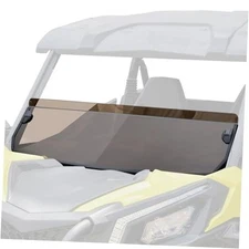  Dark Tinted Front Half Windshield for Can-Am Trail Sprot Commander, Tinted 