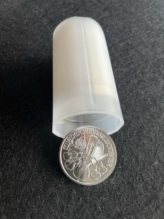 20 x 1 Unze Silber Münze Wiener Philharmoniker 2011 in Münztube