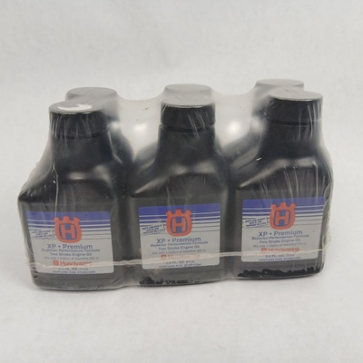 #ad Husqvarna XP Premium mixing oil 2.6 oz bottles lot of 6 non synthetic $20.00