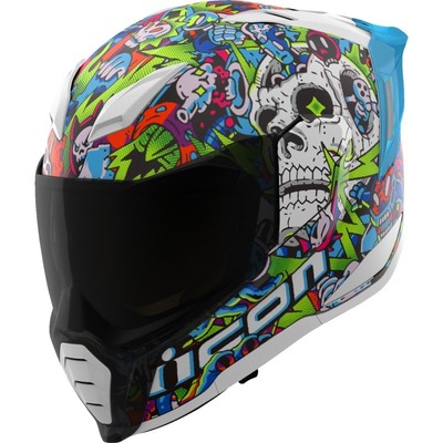 Icon Ultraflite Doodle 3 MIPS Helmets 3XL Blue 0101-18067
