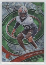 2021 Panini Spectra Rookie Neon Green Prizm /35 Greg Newsome II #191 6fs