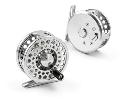 Silver 2 5/8'' Click & Pawl FLY Reel - 1wt to 3wt Size  ALUMINUM FLY FISHING REEL