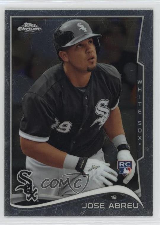 2014 Topps Chrome Jose Abreu (English Back) #199 11r9