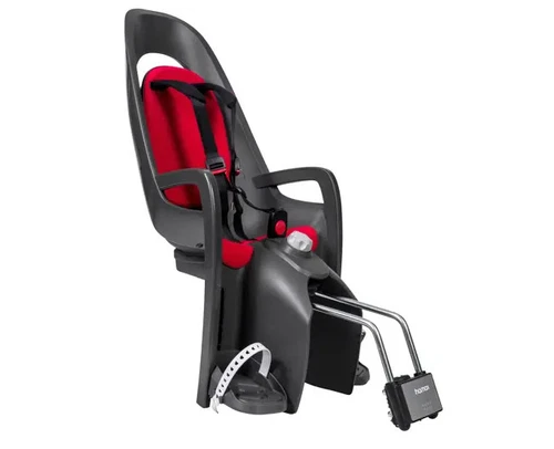 HAMAX CARESS BICYCLE SEAT - DARK GRAY/ RED