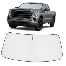 2026 Upgrade Windshield Sun Shade Custom Fit 4-Layer GMC Sierra 2019-2026