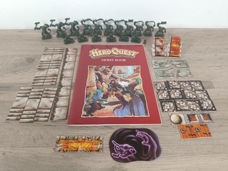 Hero Quest Kellar's Keep Expansion (Original 1989) Unboxed Almost Complete