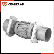 Flexrohr Auspuffrohr Flexstück Ø55 Passend für Skoda Satz 1x Universal Edelstahl