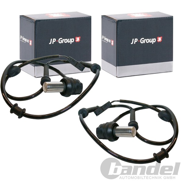 2X JP Group ABS-SENSOR Raddrehzal Hinten Beidseitig Passend FüR Audi A4-image