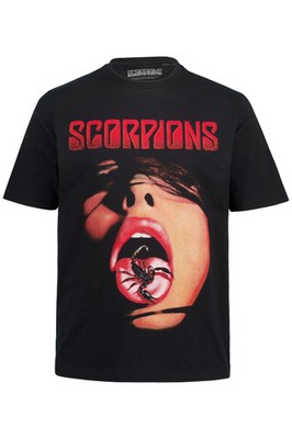 JP 1880 Herren große Größen T Shirt Bandshirt Scorpions Halbarm 809409