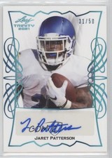 2021 Leaf Trinity Portraits Platinum Spectrum 31/50 Jaret Patterson Auto 0eq8