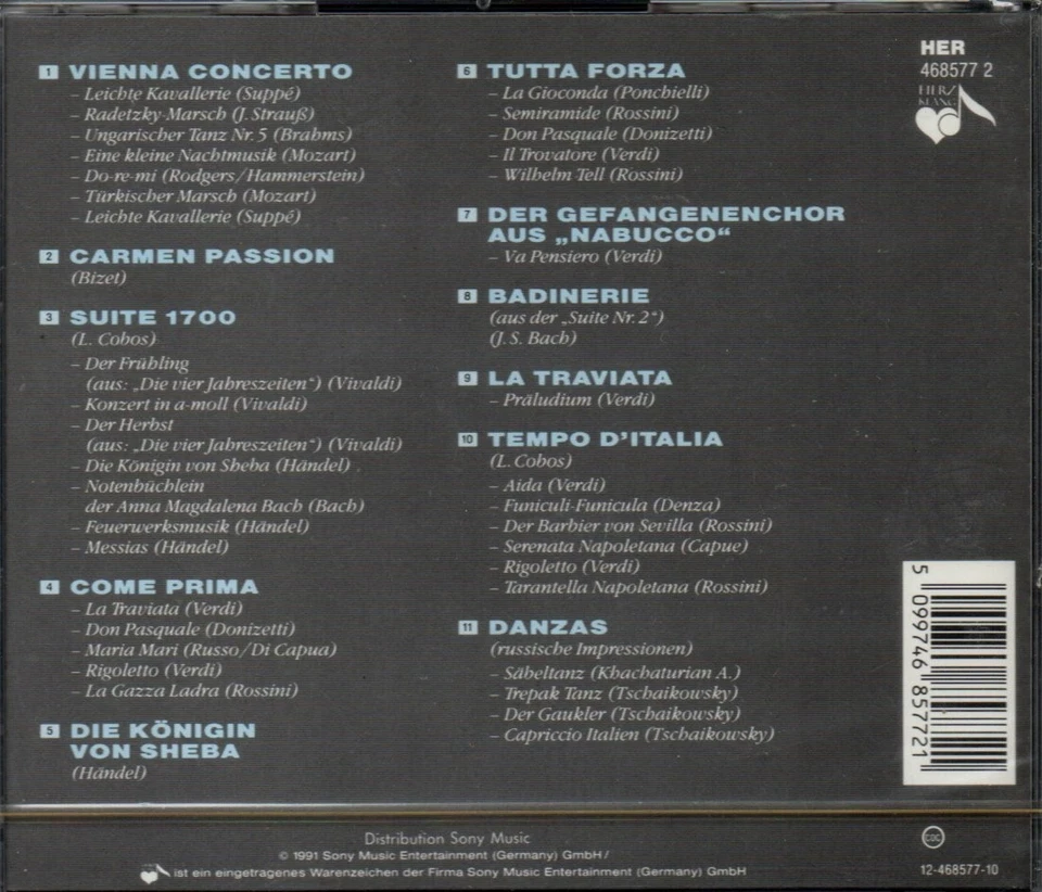 LUIS COBOS - Concerto Fantastico / CD - NEU - eincellophaniert - Bild 2 von 2