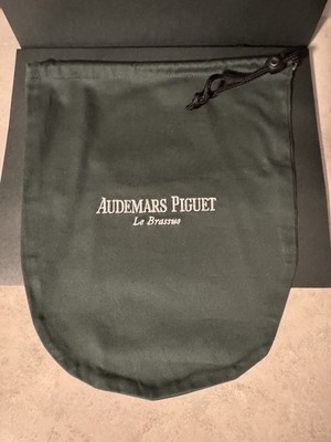 100% OEM AUDEMARS PIGUET ROYAL OAK  GREEN TRAVEL/GYM BAG-SINGLE DRAWSTRING