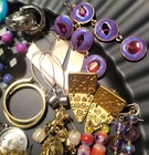 Lot VTG - Now Gold /Silver Tone EARRINGS  36 PAIRS All FABULOUS LQQK  — photo 8