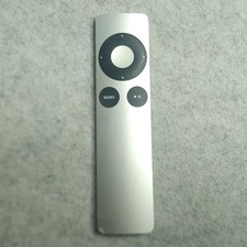 Apple Aluminum Remote A1156 for Apple TV Mac Powers On Corner Dents