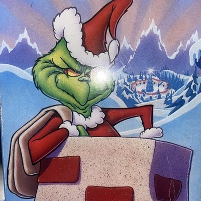 Dr. Seuss How The Grinch Stole Christmas VHS Video Tape Holiday Animated Classic