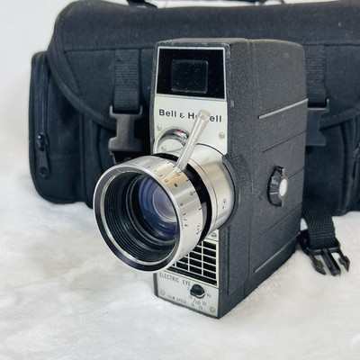 Vintage Bell & Howell Dual Electric Eye 8mm Movie Camera f/1.8