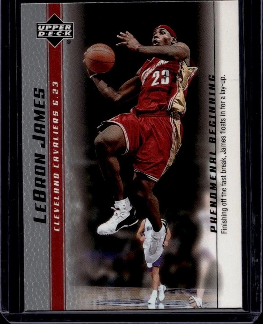 2003-04 Upper Deck Lebron James Phenomenal Beginning - LeBron
