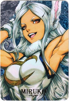 ACG Fan Card - Miruko Rumi Usagiyama - My Hero Academia - Foil Goddess Waifu