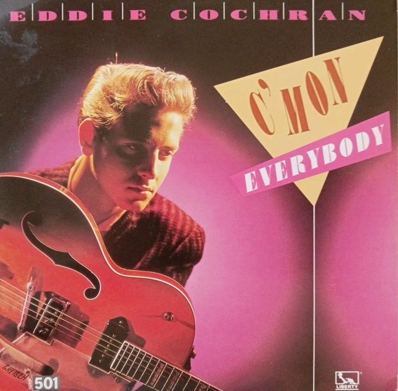 Eddie Cochran-C'mon Everybody Vinyl 7"" Single.1959/1988 Liberty EDDIE 501.