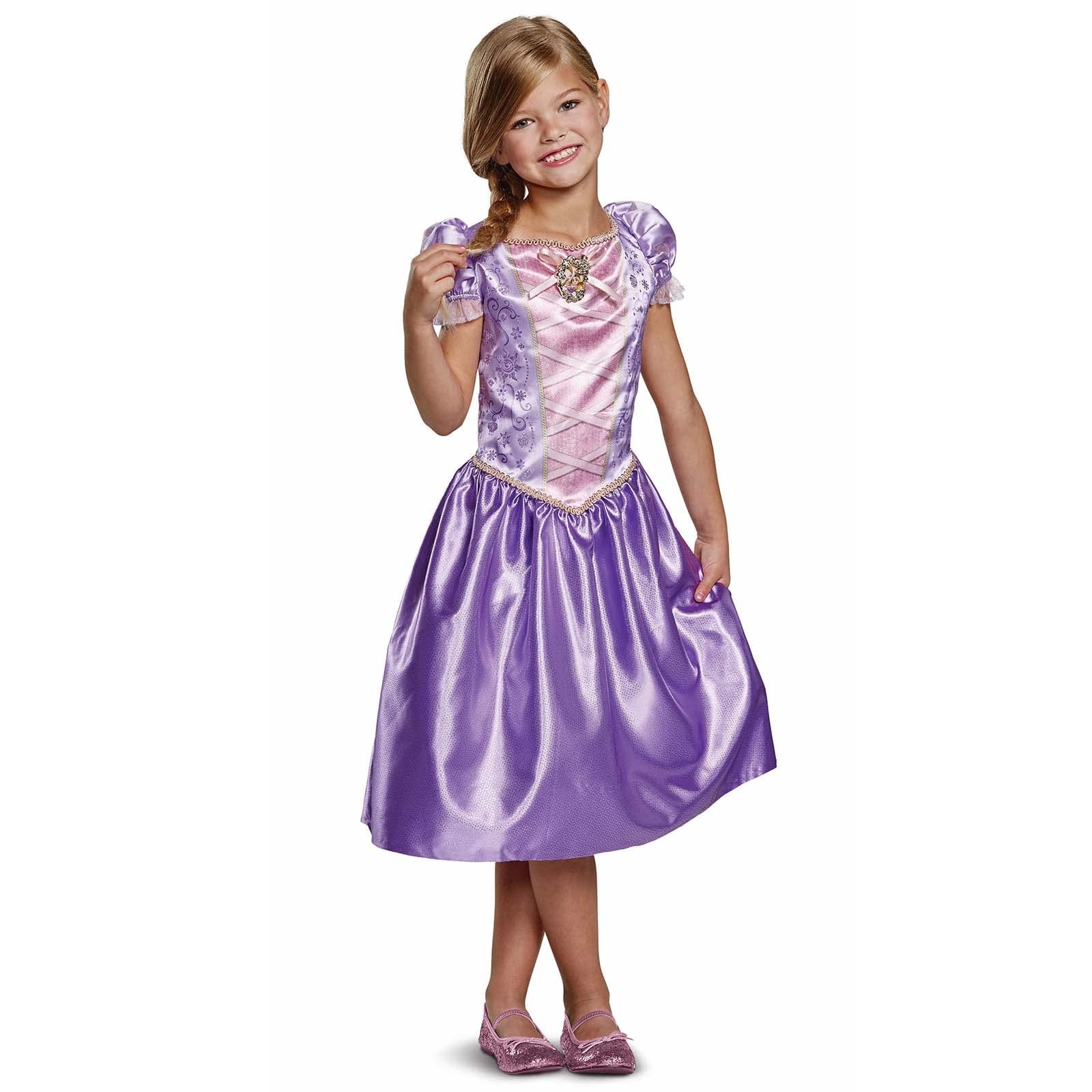 Disfraz Rapunzel Oficial de Disney - Vestido de la Princesa Disney Rapunzel - Ca