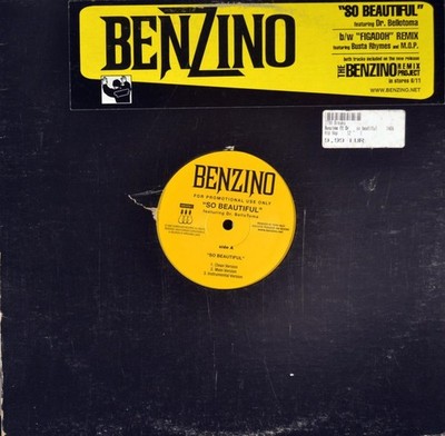Benzino - So Beautiful Vinyl 12''