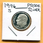 Gem 1996-S Proof Cameo Silver Roosevelt Dime - Free Shipping