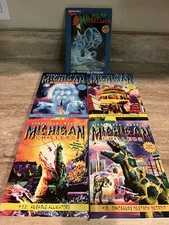 Lot of 5 American Chillers Johnathan Rand Books #3, #6, 8, 12, 16