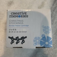 Creative Memories CHRISTMAS STOCKINGS Border Maker Cartridge New In Box
