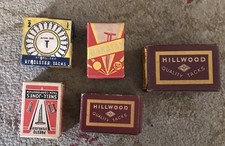 5 Vintage Boxes Of Tacks NOS