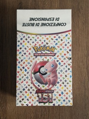Pokemon 151 Case Display 10 Bundle mit 6 Sealed Umschlägen - Deutsch Neu