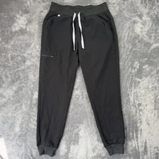 Figs Zamora Jogger Scrub Pants Womens Small Scrubs Drawstring Pockets Stretch
