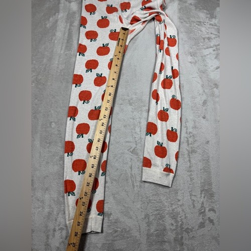 Hanna Andersson 100% Organic Cotton Pumpkin Fall Halloween PJ Bottom Pants 12 - Picture 8 of 13