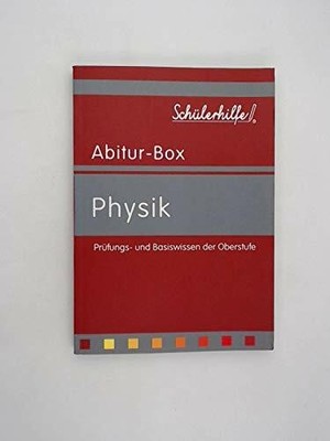 Schülerhilfe Abitur-Box: Physik Prüfungs- und Basiswissen Buch Tandem-Verlag,